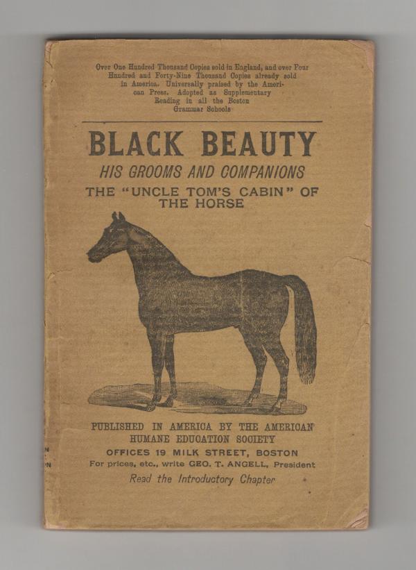 Black Beauty used for Humane Education